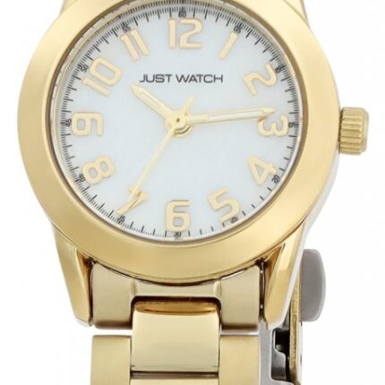 JUST WATCH Damenuhr "Jette" mit Edelstahlarmband, Ø 23 mm, 5 ATM