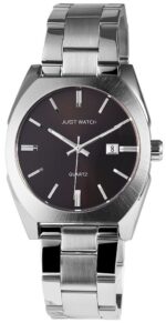 Just Watch Herrenuhr "Elias" mit Echtleder- / Edelstahlband, Ø 40 mm