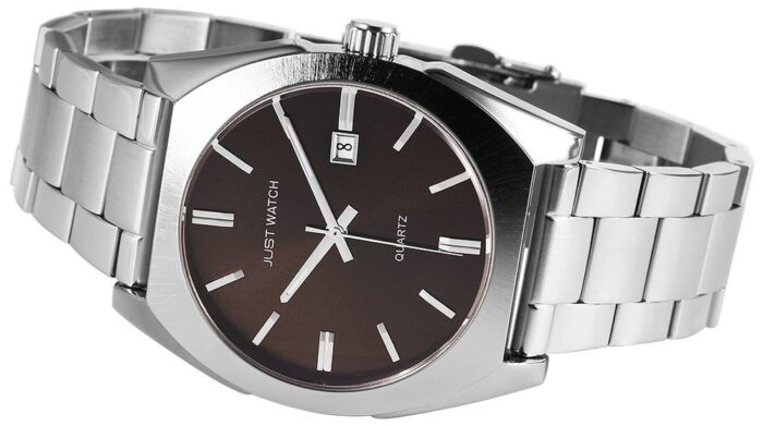 Just Watch Herrenuhr "Elias" mit Echtleder- / Edelstahlband, Ø 40 mm - Image 2