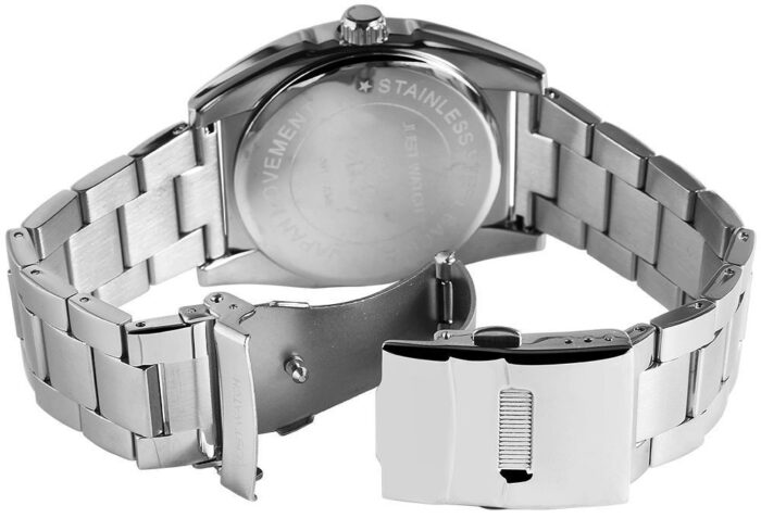 Just Watch Herrenuhr "Elias" mit Echtleder- / Edelstahlband, Ø 40 mm - Image 3