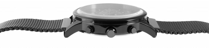 JUST WATCH EXCLUSIVE Herrenuhr "Albert" Chronograph, Edelstahl, Milanaise, Ø ... - Image 6