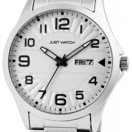 Just Watch Herrenuhr "Freddie" mit Edelstahlband, Ø 42 mm