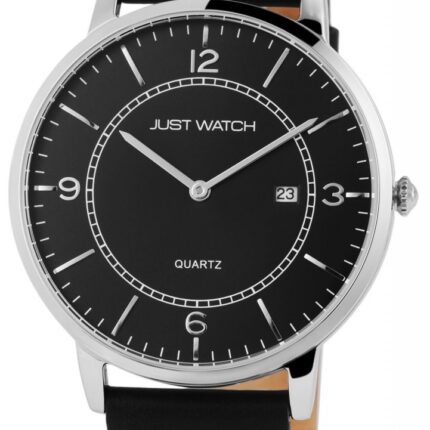 Just Watch Real-Leather Band Watch 3ATM (Men's) JW20131