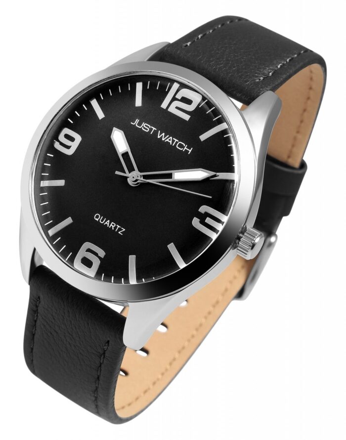 Just Watch Herrenuhr mit Echlederband - Image 8