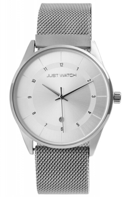 Just Watch Herrenuhr "Dakota" Milanaiseband, Edelstahl, Magnetverschluss, Ø 4...