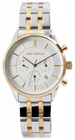 Just Watch Herrenuhr "Preston" Chronograph mit Edelstahlband, Ø 43 mm