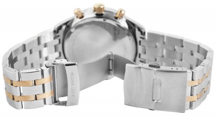 Just Watch Herrenuhr "Preston" Chronograph mit Edelstahlband, Ø 43 mm - Image 3