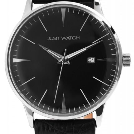 Just Watch Herrenuhr mit Echtlederarmband