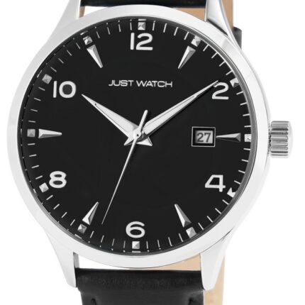 Just Watch Herrenuhr mit Echtlederarmband
