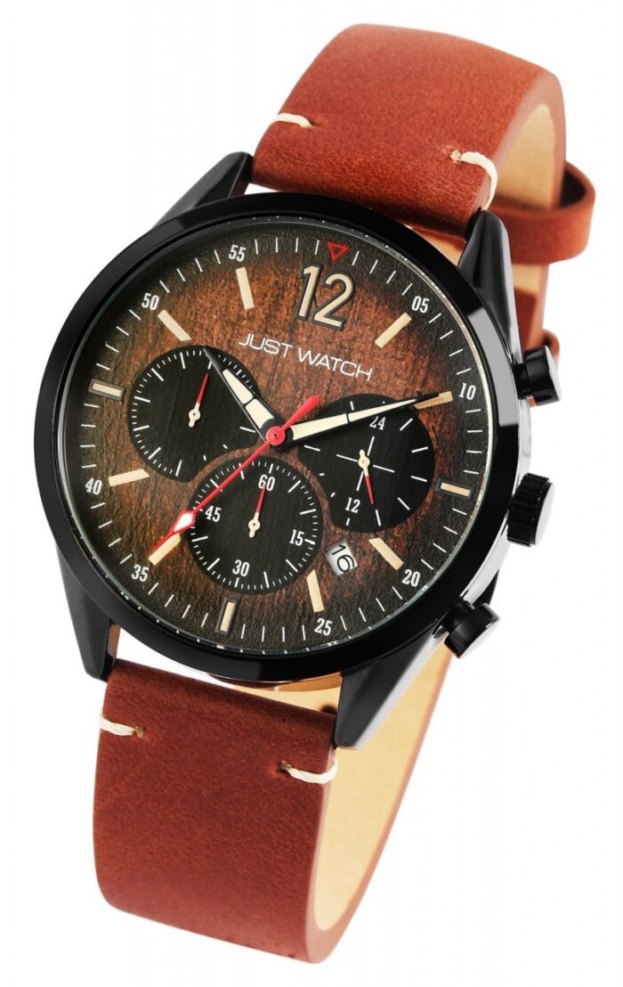 Just Watch Herrenchronograph "Theodor" mit Echtlederarmband - Image 4