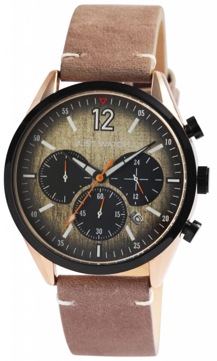 Just Watch Herrenchronograph "Theodor" mit Echtlederarmband - Image 9