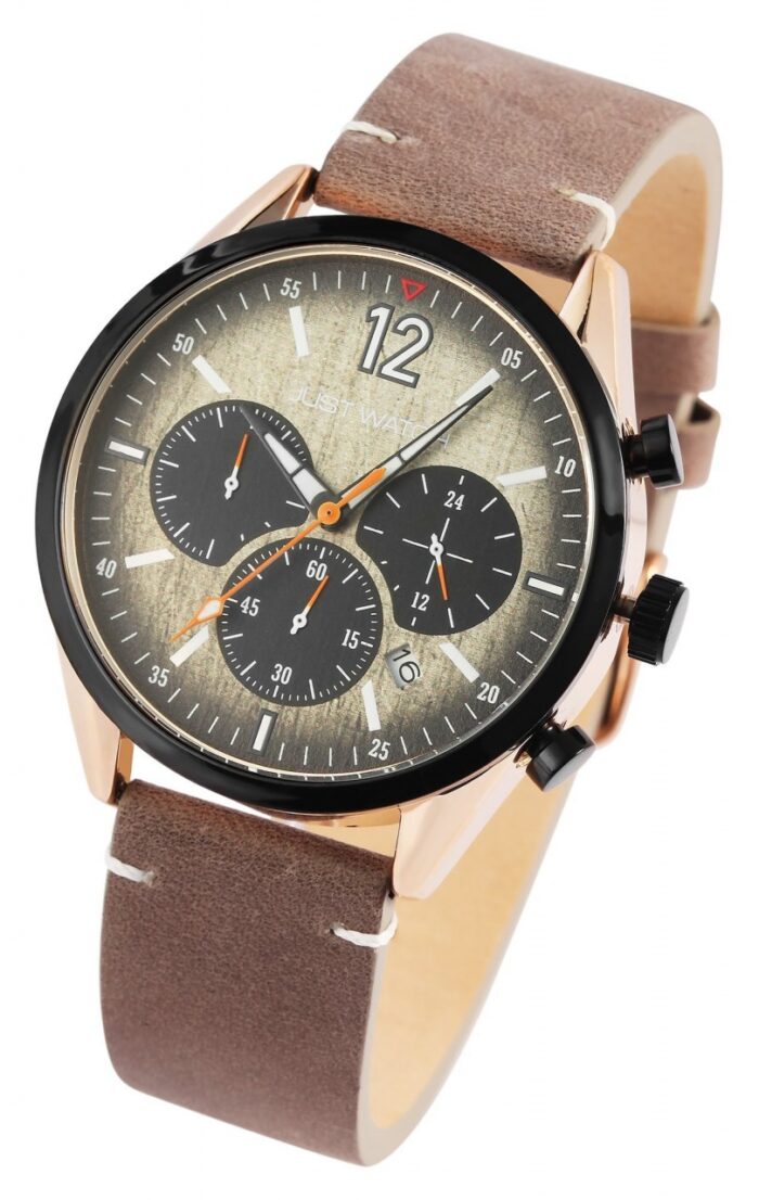 Just Watch Herrenchronograph "Theodor" mit Echtlederarmband - Image 12