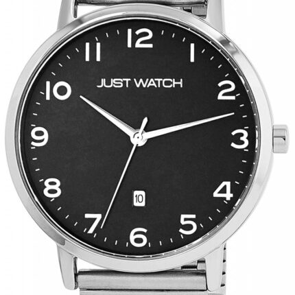 Just Watch Herrenuhr "Ruka" mit Edelstahlband, Ø 43 mm, 5ATM