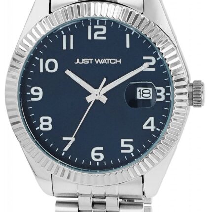 Just Watch Herrenuhr "Takumi" mit Edelstahl Gliederarmband, Datumsanzeige, Ø ...
