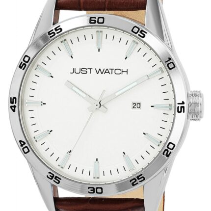 JUST WATCH Herrenuhr "Elrik" mit Echt Lederband
