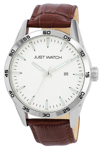 JUST WATCH Herrenuhr "Elrik" mit Echt Lederband