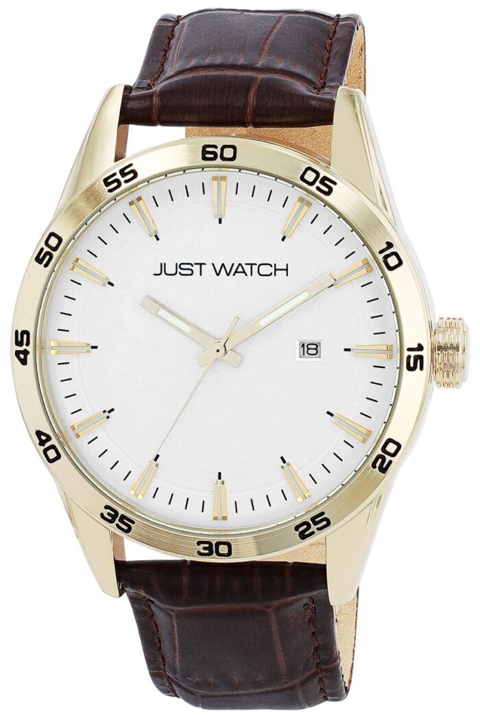 JUST WATCH Herrenuhr "Elrik" mit Echt Lederband - Image 7