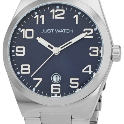 JUST WATCH Herrenuhr "Lukas" mit Edelstahlband, 5 ATM