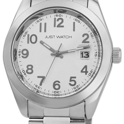 JUST WATCH Herrenuhr "Mats" mit Edelstahlband, Ø 41 mm, 5ATM