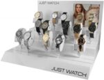 Just Watch Display für Uhren, Holz, weiß - Image 2