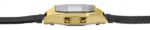 Q&Q Digitaluhr für Damen, Milanaisearmband, Edelstahl, 3 bar, schwarz/goldfarben - Image 2