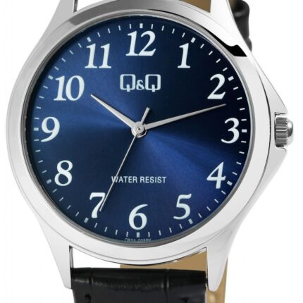 Q&Q Non Real-Leather Band Watch 3ATM (Men's) Q93A-005PY