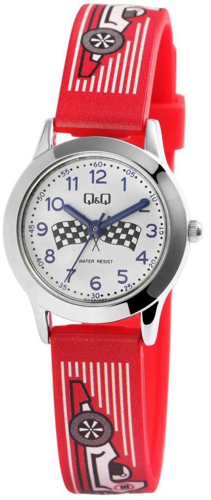 Q&Q Kinderuhr mit Kunststoffarmband, 3 bar