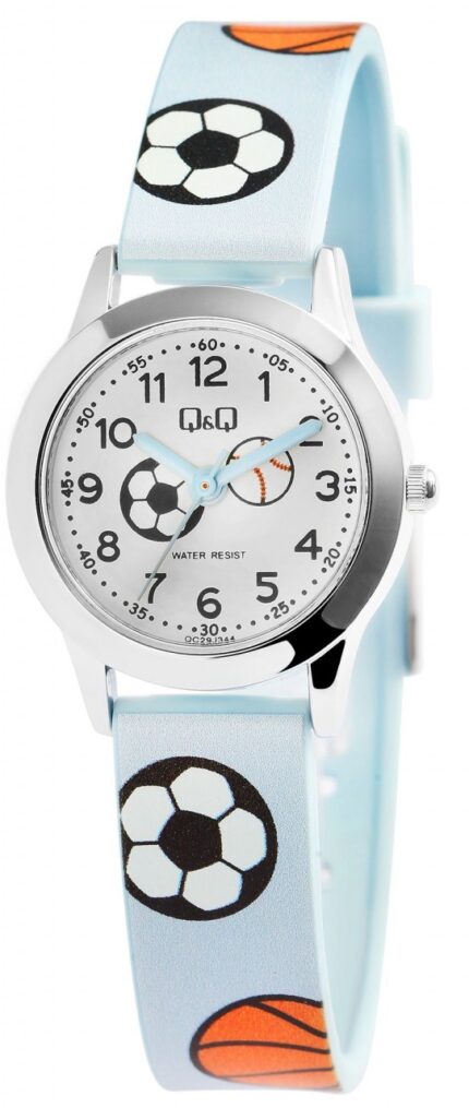Q&Q Kinderuhr mit Kunststoffarmband, 3 bar