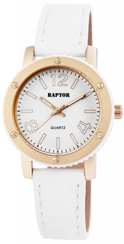 Raptor Damenuhr "Mirja" mit Echtlederarmband