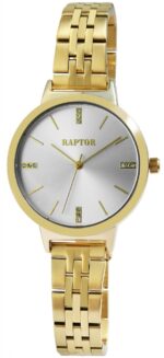 Raptor Damenuhr "Fleur" mit Edelstahlarmband - Image 17