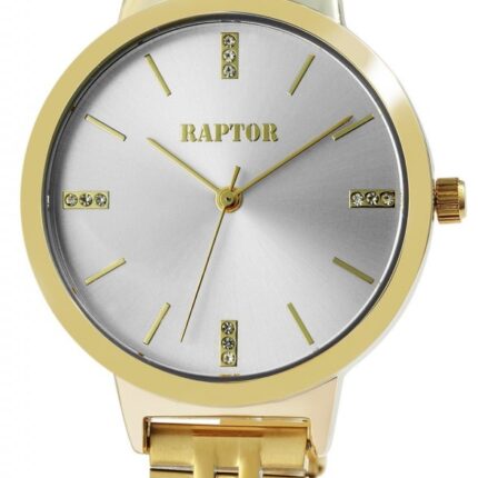 Raptor Stainless Steel Band Watch 3ATM (Women's) RA10229