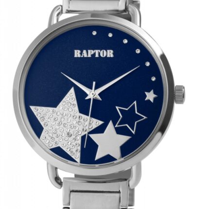 Raptor Damenuhr mit Edelstahlarmband
