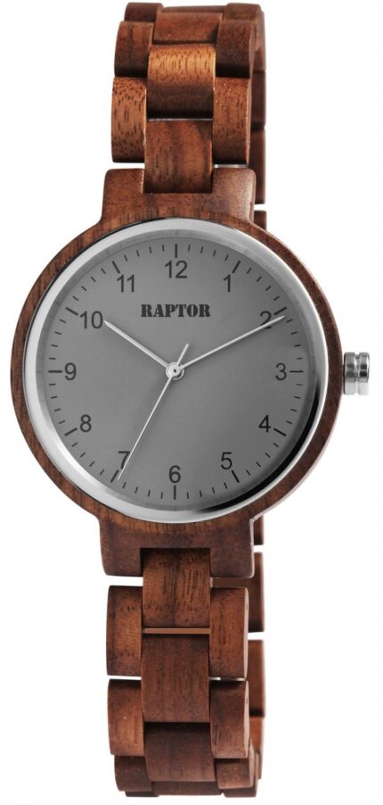 Raptor Damenuhr "Sherin" mit Holzarmband