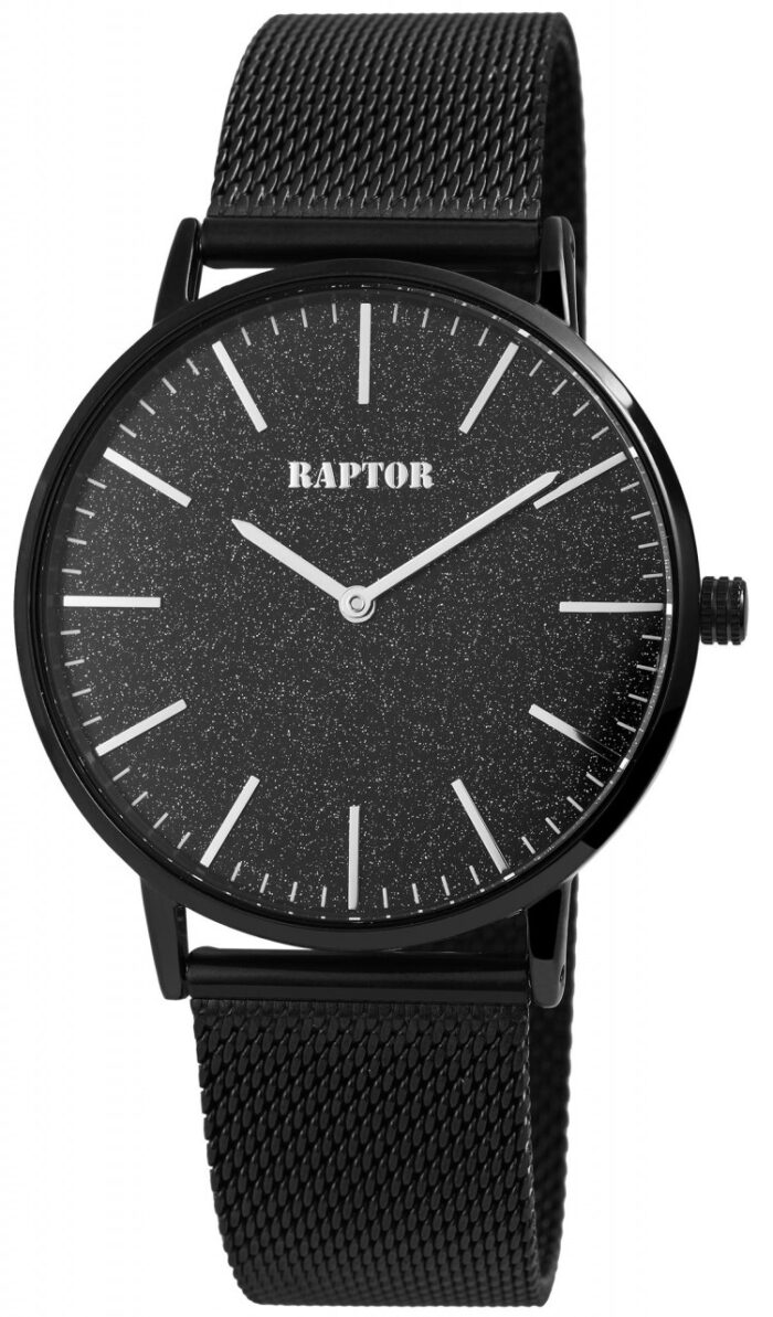 Raptor Unisexuhr "Glenn" mit Edelstahlmeshband - Image 9