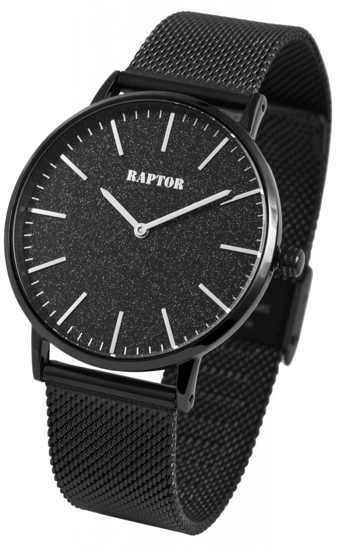 Raptor Unisexuhr "Glenn" mit Edelstahlmeshband - Image 11