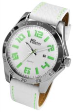 Raptor Herrenuhr "Fereon" mit Oberseite Echtleder/ Unterseite Lederimitatarmband - Image 4