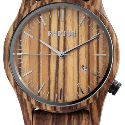 Raptor Herrenuhr "Pirate" aus Holz
