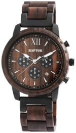 Raptor Limitied Herrenchronograph "Extended" aus Holz