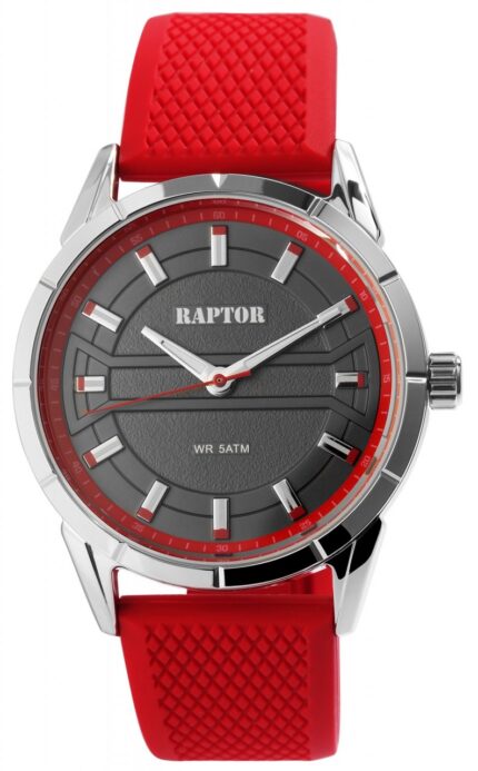 Raptor Herrenuhr "Equalic" mit Silikonband