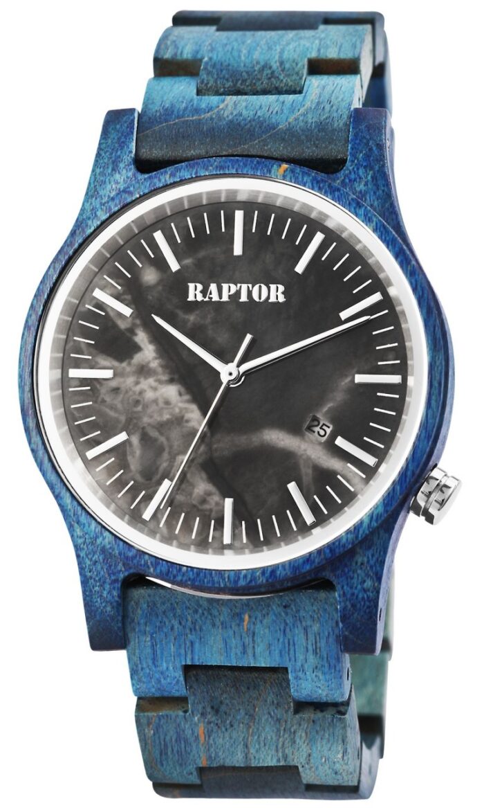 Raptor Unisexuhr "Varun" aus Holz - Image 1