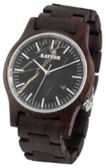 Raptor Unisexuhr "Varun" aus Holz - Image 12