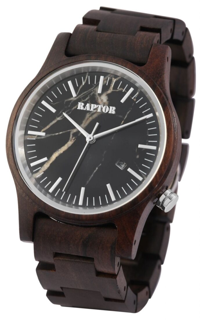 Raptor Unisexuhr "Varun" aus Holz - Image 12
