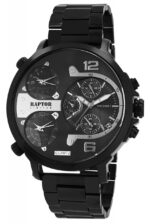 RAPTOR LIMITED Herrenuhr "Maximus" mit Edelstahlarmband