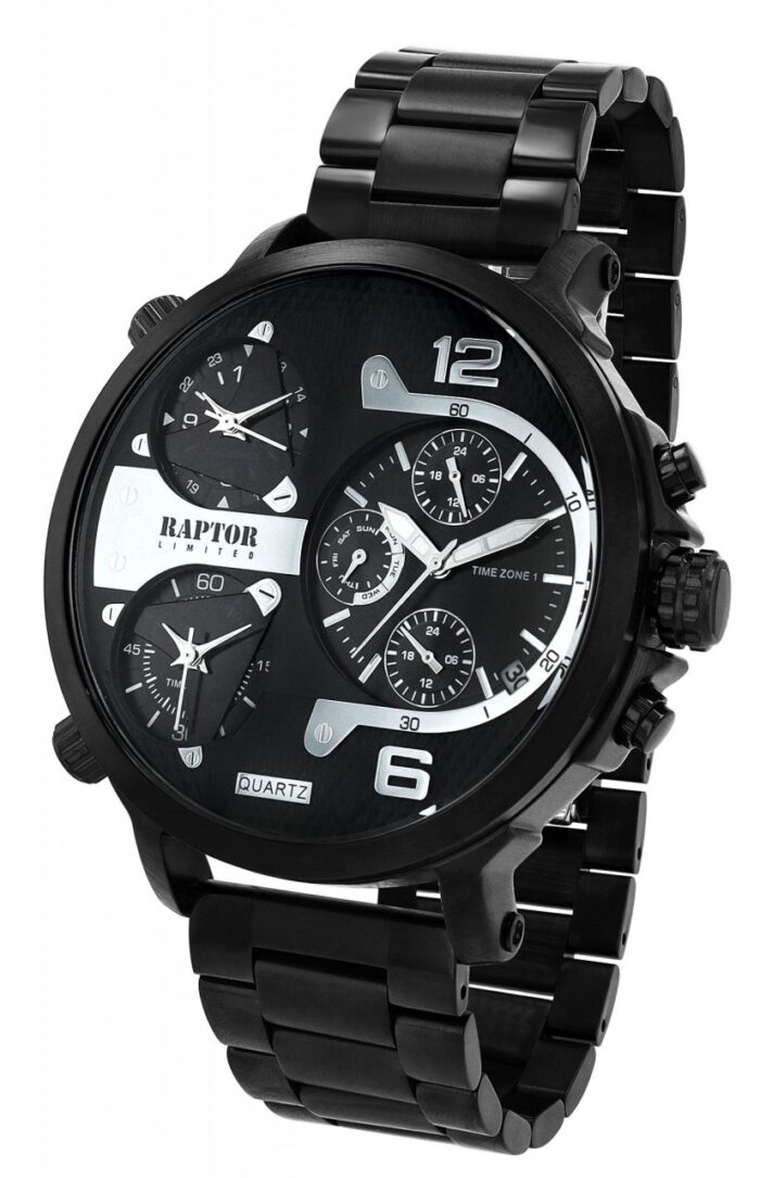 RAPTOR LIMITED Herrenuhr "Maximus" mit Edelstahlarmband - Image 4