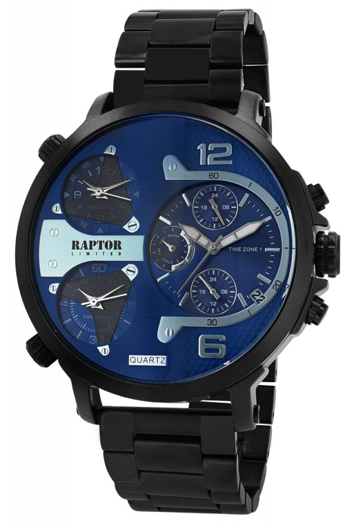 RAPTOR LIMITED Herrenuhr "Maximus" mit Edelstahlarmband - Image 5