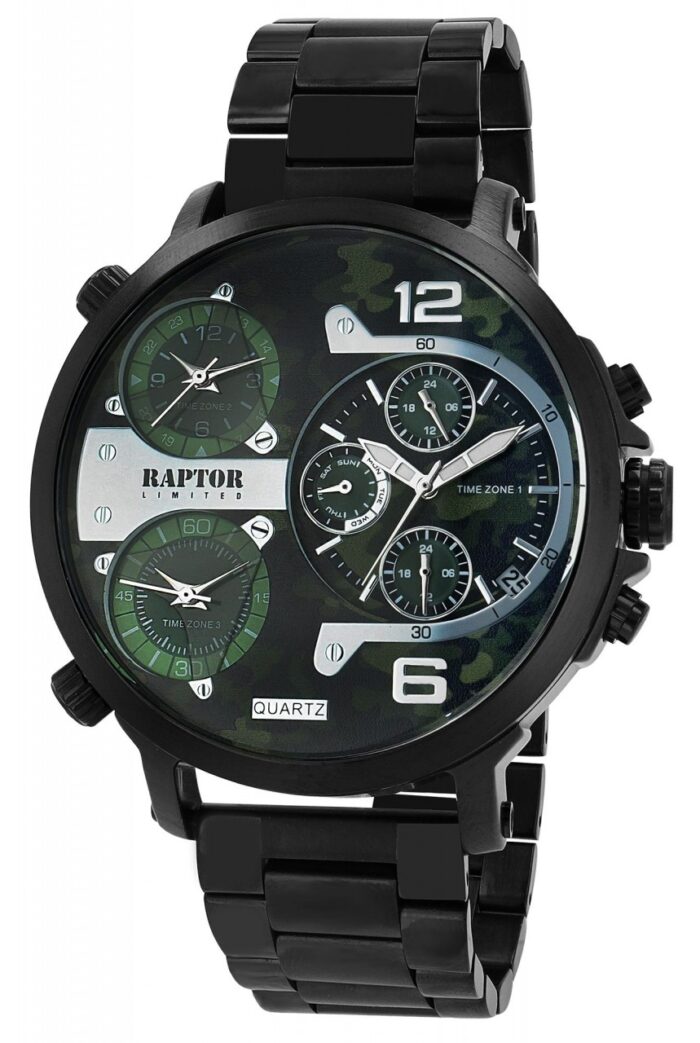 RAPTOR LIMITED Herrenuhr "Maximus" mit Edelstahlarmband - Image 8