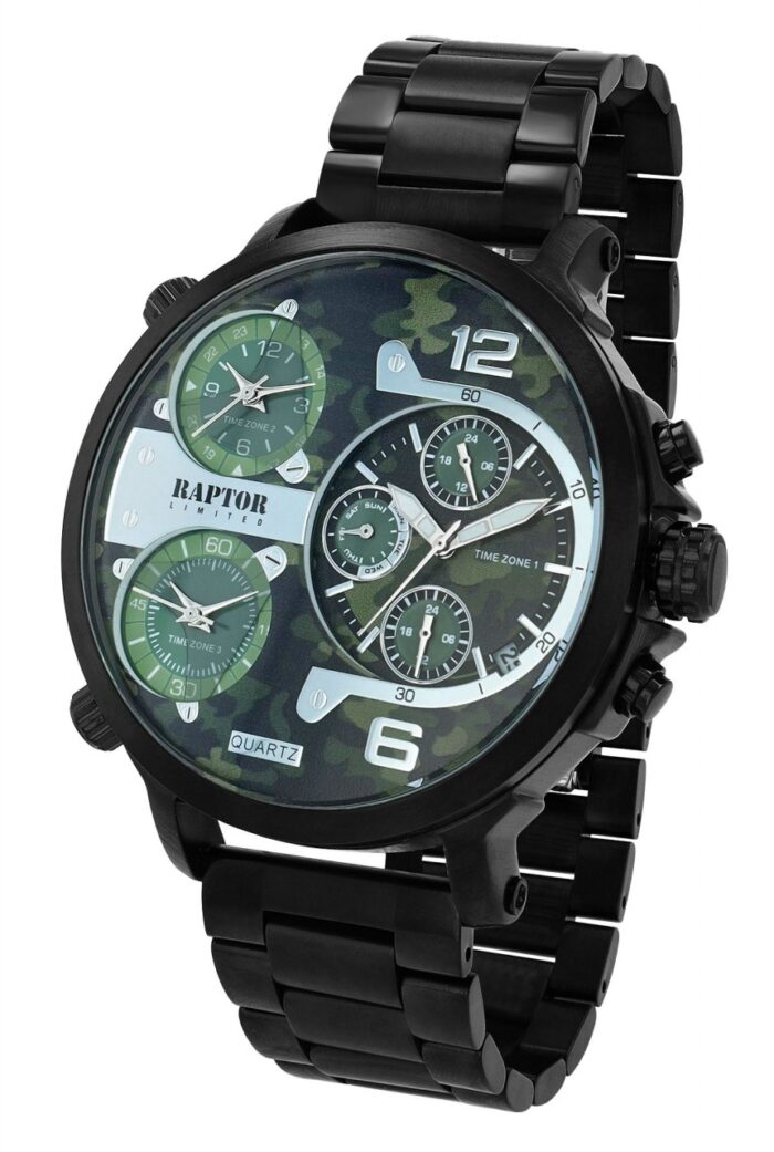 RAPTOR LIMITED Herrenuhr "Maximus" mit Edelstahlarmband - Image 10