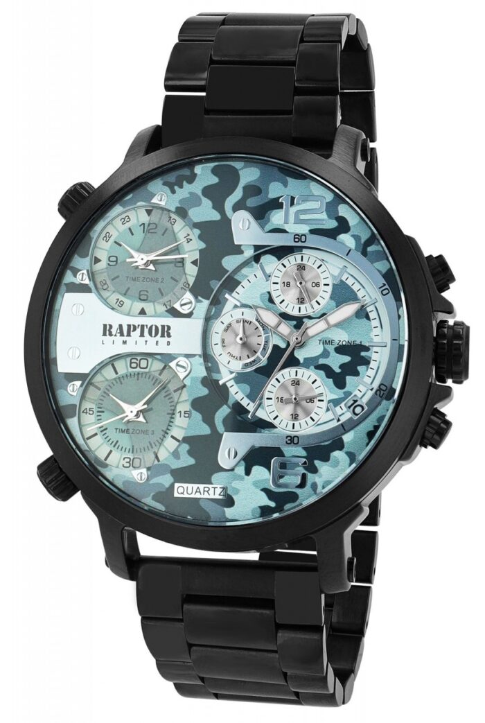 RAPTOR LIMITED Herrenuhr "Maximus" mit Edelstahlarmband - Image 11