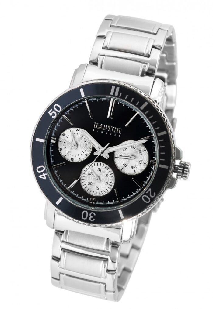 Raptor Limited Herrenuhr "Lukmann" mit Edelstahlarmband - Image 4