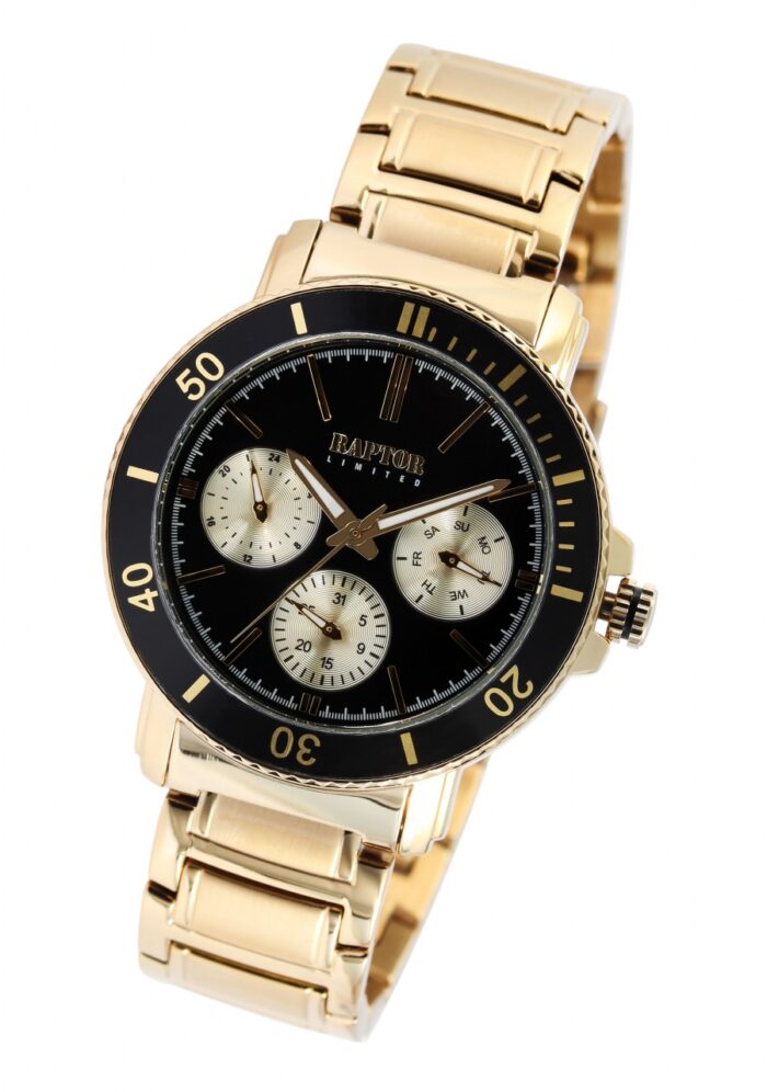 Raptor Limited Herrenuhr "Lukmann" mit Edelstahlarmband - Image 12